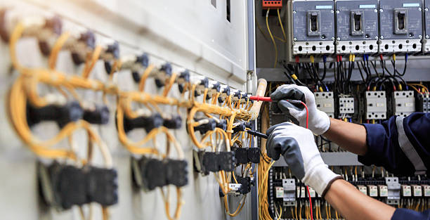 Professional Electrician technician working in Whitehall, MI